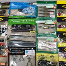 203 D ワーム ⑧ deps / JACKALL / O.S.P / Berkley / reins / Megabass /RAID JAPAN など 50袋 まとめ 釣り ソフト ルアー 中古_画像6