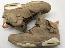 E◆ NIKE × TRAVIS SCOTT ◆ 靴 ナイキ トラヴィススコット AIR JORDAN 6 RETRO SP エア ジョーダン 6 レトロ / DH0690-200 29.0cm _画像5