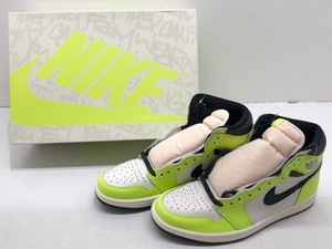 E◆即決◆未使用◆ NIKE ナイキ AIR JORDAN 1 RETRO HIGH OG エア ジョーダン 1 レトロ ハイ VOLT ボルト / 555088-702 28.0cm