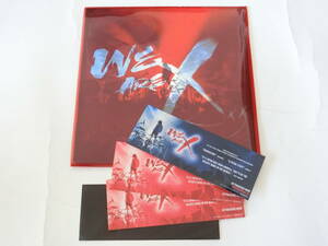 We Are X パンフレット 入場者特典 ステッカー 3枚付き X JAPAN 映画