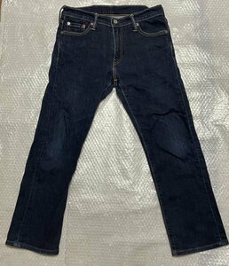 【 LEVI'S 】 513 スリムストレート インディゴ ジーンズ W30 L32 裾カット済 ■ リーバイス デニムパンツ ジーパン ■ 松502