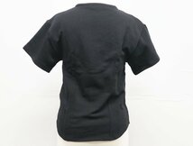 シャネル CHANEL スエット スウェット Tシャツ P71283V62077 サイズ34 ブラック COCO 極上美品 半袖 カットソー_画像3