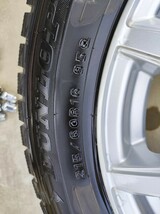 スタッドレス/タイヤ/ホイール4本セット◆WEDS JOKER 16インチ 6.5J +53 PCD114.3 5H◆スタッドレスタイヤ　DUNLOP WINTER MAXX(215/60R16)_画像5