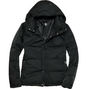 定価10万 wjk SEPARATE HOOD SIMPLE DOWN JACKET XLサイズ 黒 セパレートフードシンプルダウンジャケット akm ジュンハシモト