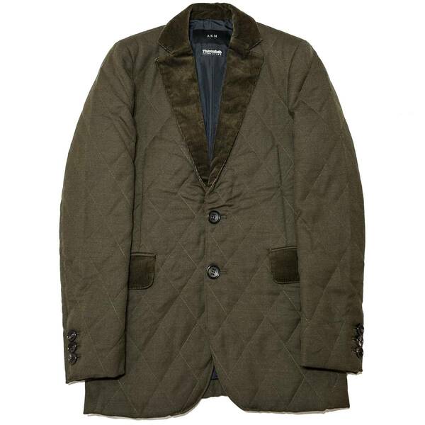 定価7.2万 AKM WOOL QUILTING BATTING JKT Mサイズ ウールキルティング中綿ジャケット ジュンハシモト wjk 1piu