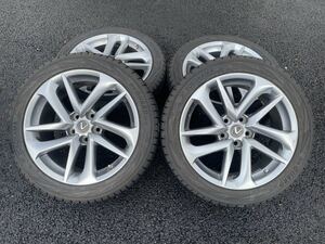 レクサス純正 18インチ 235/45R18 スタッドレスタイヤ RC 18×8j 4本セット