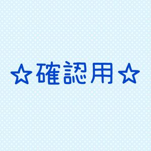 確認用☆