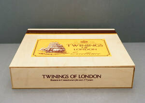 レトロ　アンティーク　英国　Twinings　紅茶箱　空き箱　