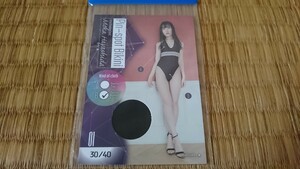 林田百加 ピンスポビキニカード スイムスーツボトム フロント 30/40 ファースト・トレーディングカード Pin-spot BIKINI 01 B