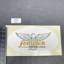 613866 新品 フェンウィック ステッカー ② fenwick バスフィッシング ステッカー オールド品_画像3