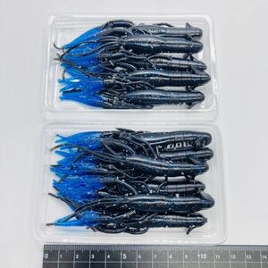 614015 チームダイワ TD クロー １１本 青ツメカラー TEAM DAIWA TD CRAW T.D.WORM ＴＤクロー 希少入手困難品 オールド品