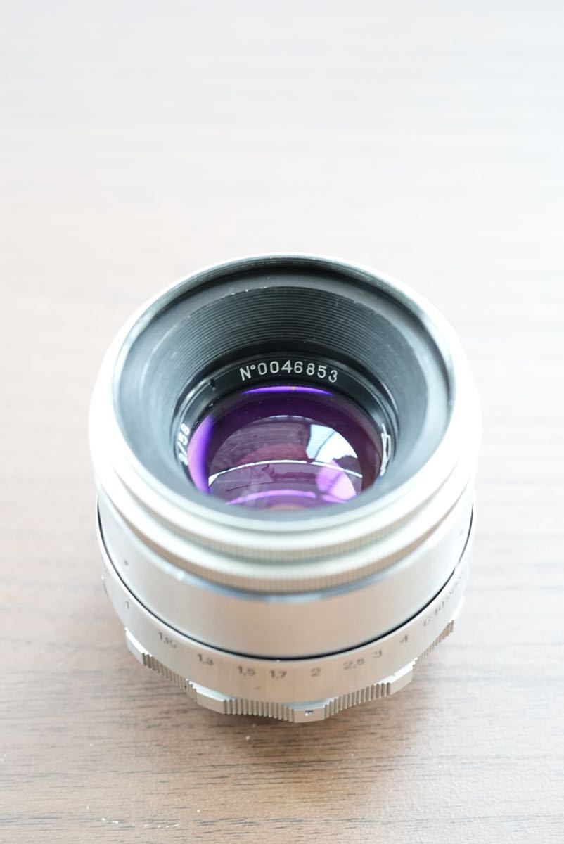 ☆ぐるぐるボケ☆ ヘリオス HELIOS-44-2 58mm F2 M42マウント オールド