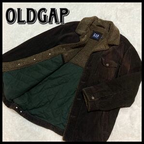 OLDGAP コーデュロイカバーオール　ハンティングジャケット　キルティング　ボア