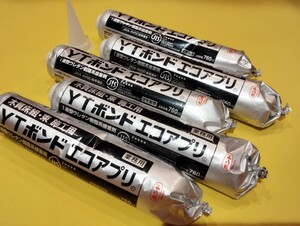 【即決】新品未使用！5本！コニシ YTボンド エコアプリ ネダボンド 接着剤 ボンド ウレタン 樹脂 フローリング 下地 ネタ 床 束 床暖房 jis