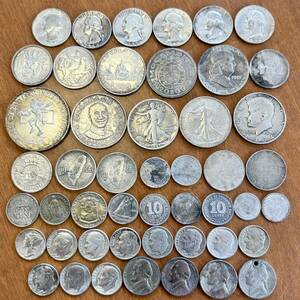 外国 銀貨 まとめ 48枚 外国銭 外国古銭 ウォーキングリバティ シルバー コイン
