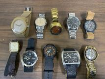 ◇送料込み　ブランド 腕時計 まとめて　DISEL NIXON TIMEX CASIO BURBERRY 大量　ディーゼル　ニクソン　タイムエックス　バーバリー_画像1