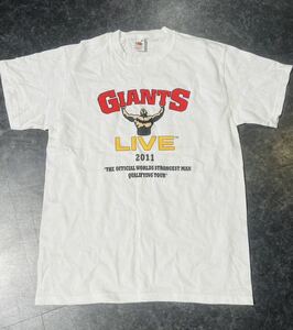 世界最強の男 Giants Live STRONGMAN 大会 Tシャツ デッドリフト 重量挙げ パワーリフティング ベンチプレス スクワット ゴールドジム