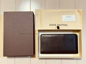 美品 ルイヴィトン ポルト バルール カルト クレディ ユタ イニシャル入り 2つ折り札入れ 長財布 LOUIS VUITTON