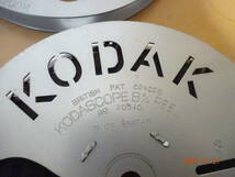 KODAK KODASCOPE 8mm REEL/SUPER-REEL /ROKUOH-SHA さくら 昔の8ミリ映写機のリール？ 5個セット アルミ製？ 現状渡し ジャンク扱い_画像6