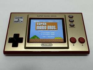 【送料無料！】【中古品】Nintendo GAME&WATCH COLOR SCREEN スーパーマリオブラザーズ ゲーム&ウオッチ 任天堂 動作確認済