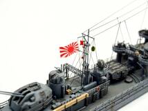 1/700 旧日本海軍 秋月型駆逐艦　秋月　1943年1月　完成品　ケース付き　フジミキット改造_画像9