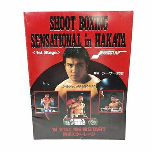 【中古】SHOOTBOXING シュートボクシング 94 博多 シーザー武志 三宅秀和 吉鷹弘 大江慎