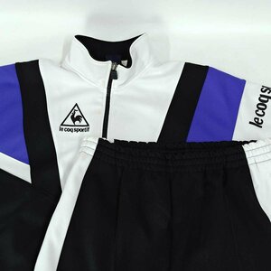 【中古】[上下セット] ルコック ジャージ ジャケット パンツ EL メンズ le coq sportif レトロ トレーニングウェア