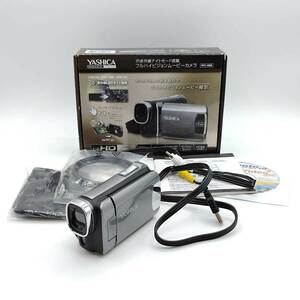 【中古】ヤシカ IR赤外線ナイトモード搭載 フルハイビジョンムービーカメラ HVC-502R YASHICA