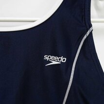 【中古・未使用品】スピード 水着 スイムスーツ ガールズ サイズ170 ネイビー SD36U21 レディース SPEEDO_画像2