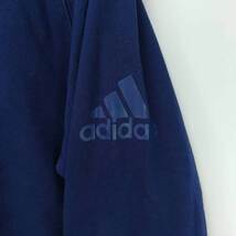 【中古】アディダス スウェット パーカー プルオーバー L ネイビー D24044 メンズ ADIDAS_画像2