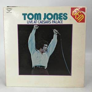 【中古】LP 2枚組 トム・ジョーンズ(TOM JONES)「Live At Caesars Palace (GEM-113～4)」