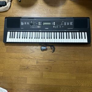 【中古・現状品】ヤマハ Yamaha PSR-EW300 76key Portable Keyboard 通電確認済み アダプタ付き