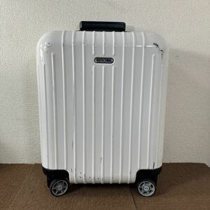 【中古品】RIMOWA リモワ サルサエアーミニ SALSA AIR 22L 4輪マルチホイール 白 キャリーケース ホワイト