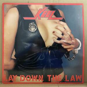 KEEL LAY DOWN THE LAW LP SH-1014 US盤