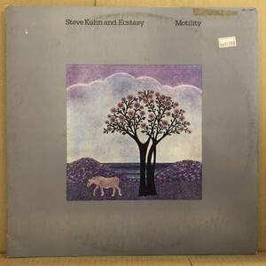 STEVE KUHN AND ECSTASY MOTILITY ECM LP US盤 PROMO EMC-1-1094