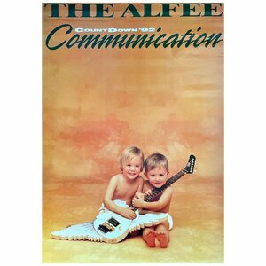 THE ALFEE アルフィー ポスター Communication COUNT DOWN 1992