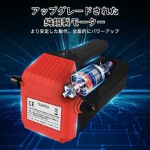 赤色（オイルポンプセット） オイルポンプ Ansodo 電動式オイル交換 12V 80W 自吸式車のエンジンオイル交換 軽量 オイ_画像4