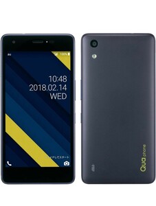 スマートフォン au Qua phone QZ KYV44 インディゴ 白ロム SIMロック端末