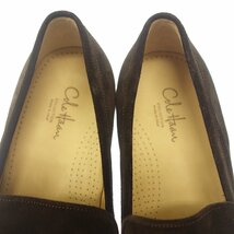 未使用◆コールハーン レザーシューズ スリッポン スエード メンズ ブラウン サイズ10 COLE HAAN【AFD8】_画像6