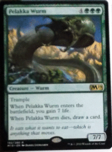 ＭTG英語/Pelakka Wurm(ペラッカのワーム)/基本2019/レア