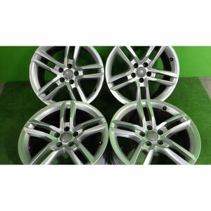 アウディ/AUDI A5 スポーツバックS-LINE/ライン純正アルミホイール 18x8.5J 5穴 112 +29 ドイツ製 4本SET◆中古 傷,腐食あり◆白石区手渡可