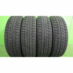 ブリヂストン ICEPARTNER 2 155/65R14 4本SET◆2021年製8分山スタッドレス◆中古 特筆すべき損傷はなし◆白石区手渡し可◆N-BOX、ワゴンR等