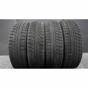 ブリヂストン BLIZZAK VRX 155/65R14 4本SET◆2018年製8分山スタッドレス◆中古 若干の片減りあり◆白石区手渡し可◆N-BOX,ワゴンR等に