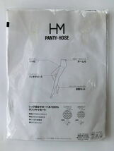 HANAE MORIハナエモリ森英恵PANT-Y0HOUSE★ゾッキサポートパンティーストッキング・パンスト M～L ブラック_画像7