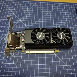 動作品 MSI GeForce GTX 1050 Ti 4GT LP 補助電源不要