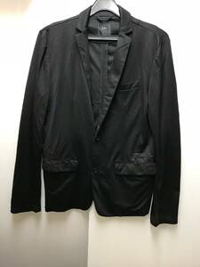 x716★Lucy 長袖薄手ジャケット ブラック サイズM★