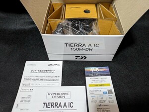 21 ティエラA IC 150H-DH　新品未使用　ベイトリール　　右ハンドル　ダブルハンドル　ＴＩＥＲＲＡ