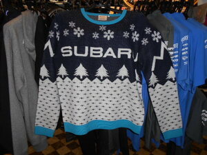 2020 SUBARU USA festival knitted sweater ( size M)* postage extra .* regular goods 