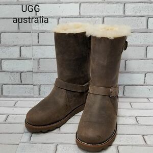 【UGG AUSTRALIA】アグ オーストラリア　ノイラ　エンジニア　ムートンブーツ　シープスキン　waterproof