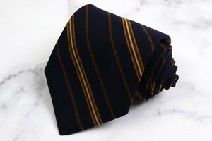  Ermenegildo Zegna stripe pattern line pattern high class brand necktie men's navy Ermenegildo Zegna world highest peak brand 